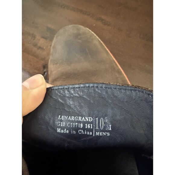 Cole Haan Lunargrand Chukka Boots Brown Leather Men\'s Size 10.5 M main image 4